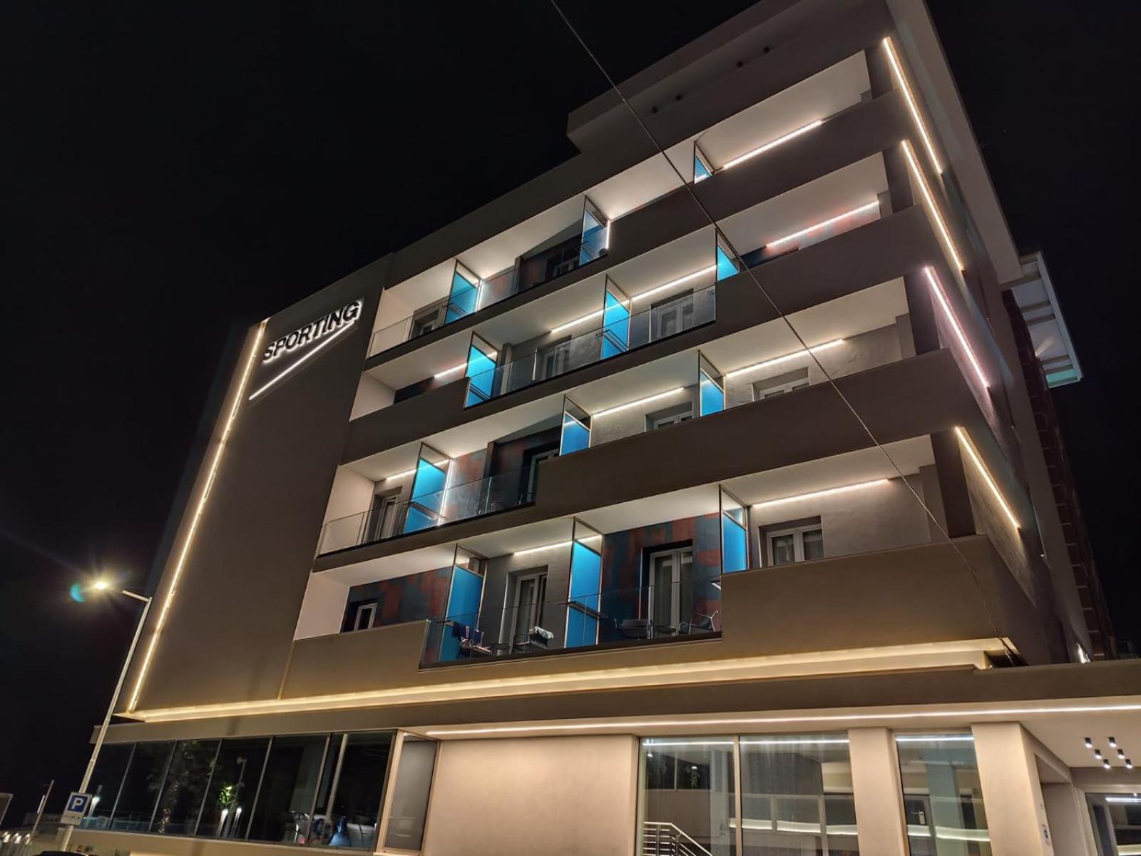 Hotel Sporting Riccione Ngoại thất bức ảnh